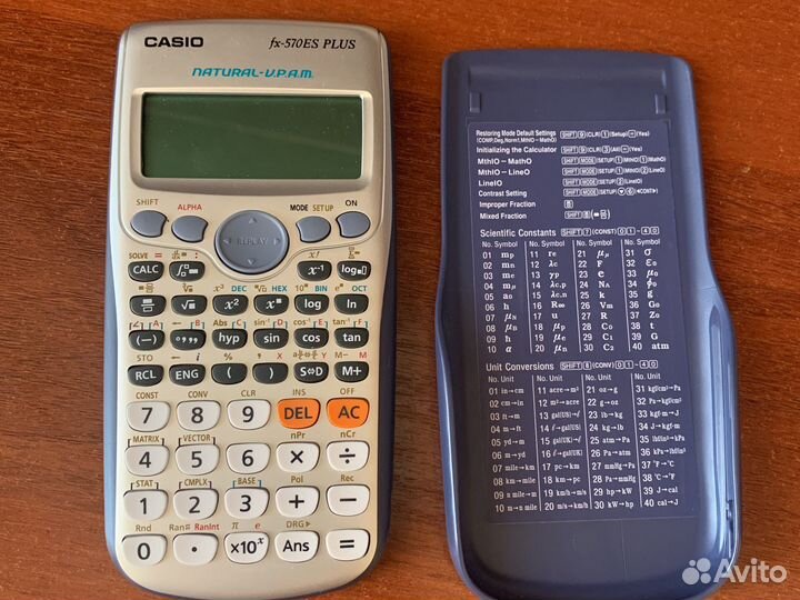 Инженерный калькулятор casio