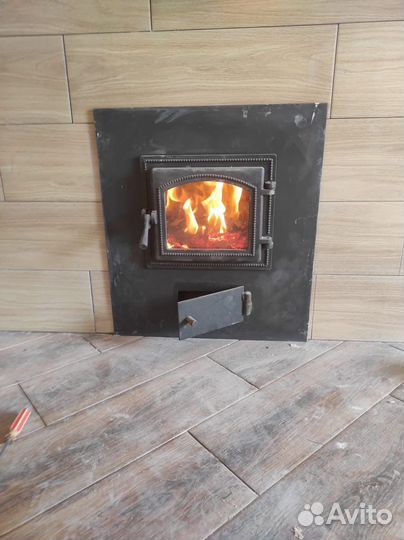 Печь банная 8мм из газовой трубы