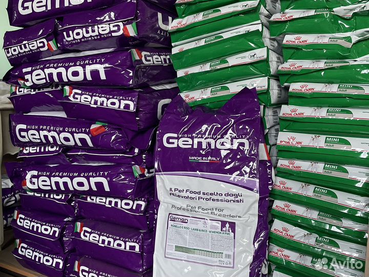 Корм для собак Gemon с ягнёнком 20 кг