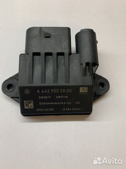 Реле свечей накала mercedes