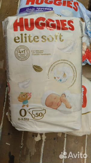 Подгузники huggies elite soft