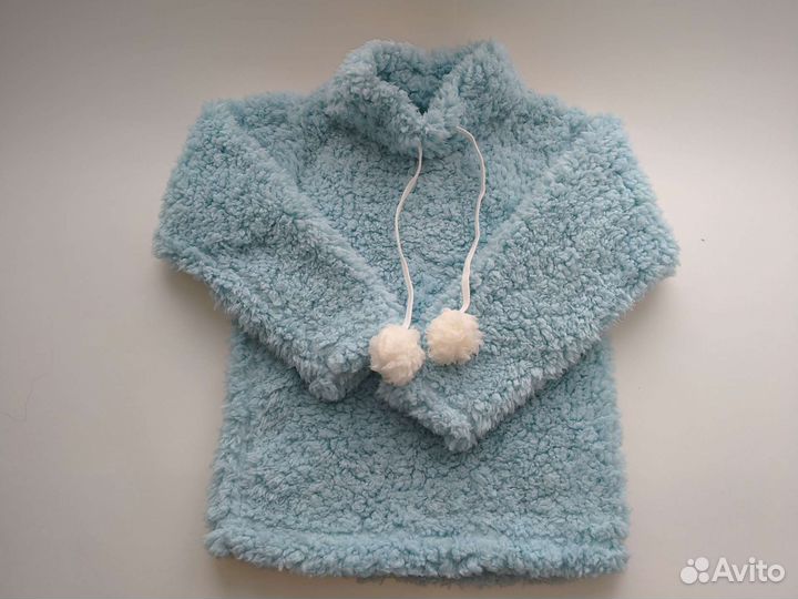 Кофта для девочки теплая 134 - 140 см