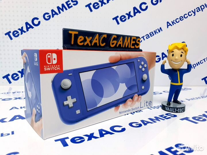 Nintendo Switch Lite: Коралловый, Бирюзовый, Синий