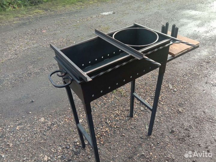 Мангал со съемными ножкамм