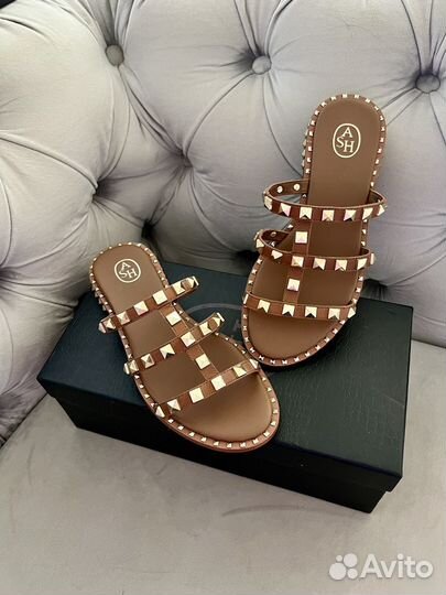 Босоножки кожаные ASH (37 размер)