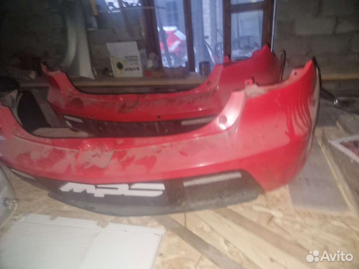 Задний бампер мазда 3 bk mps 2.3 turbo