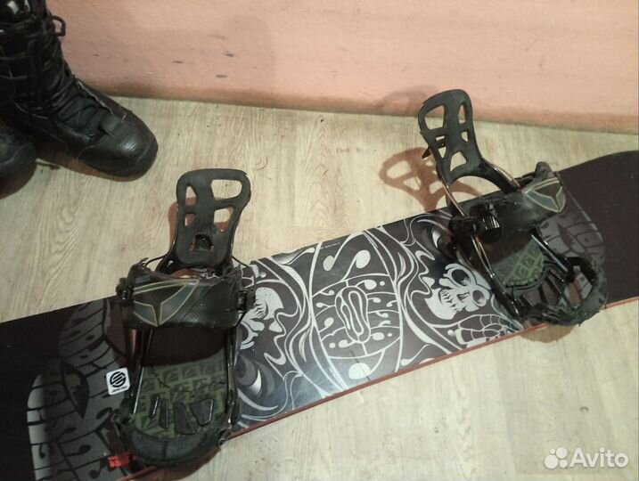 Сноуборд Santa Cruz 160 см. Комплект