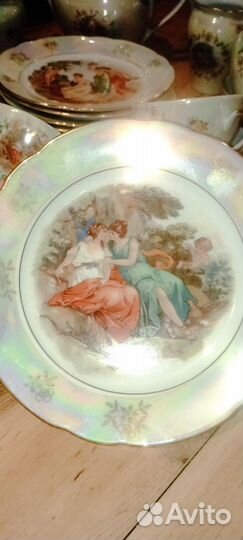 Чайный сервис Мадонна 6 персон,ГДР,kahla