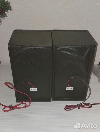 Акустические 2 колонки 15w+15w