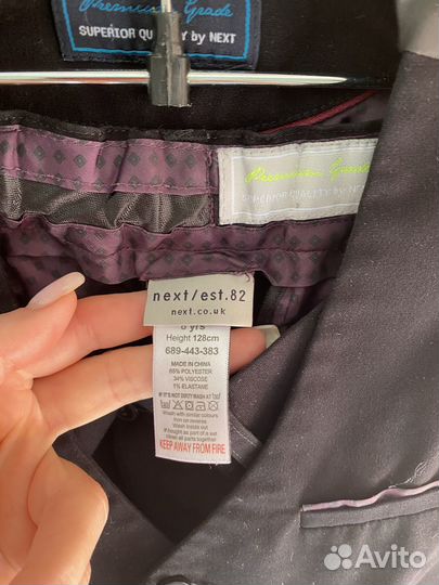 Школьный костюм на мальчика 128