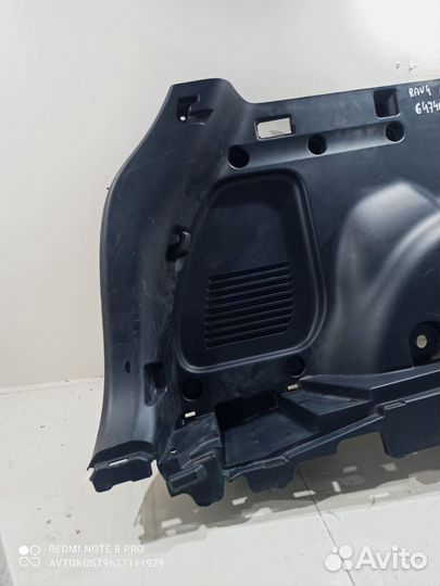 Обшивка багажника левая Toyota Rav4 40