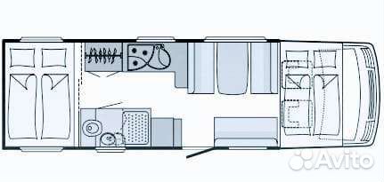 Интегрированный Dethleffs Esprit, 2008