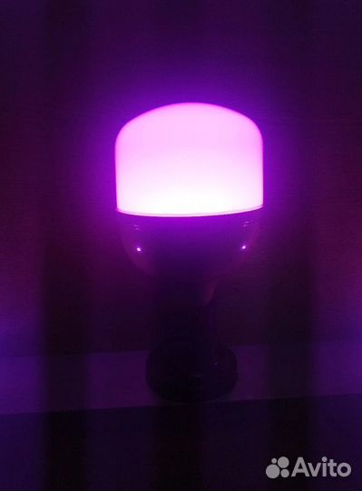 Фитолампа для растений фитолето uniel LED-M80-20W