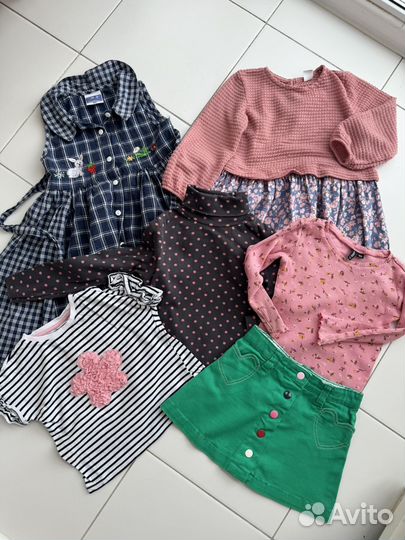 Детские вещи пакет zara,hm, люкс брэнды 98/104