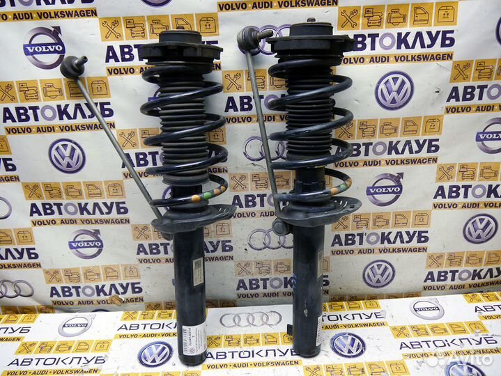 Амортизаторы передние+пружины WV Пассат B7 Б7 к-т