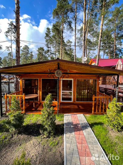 Дом 100м² на участке 10сот