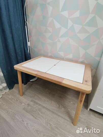 Детский столик IKEA с контейнерами труфаст