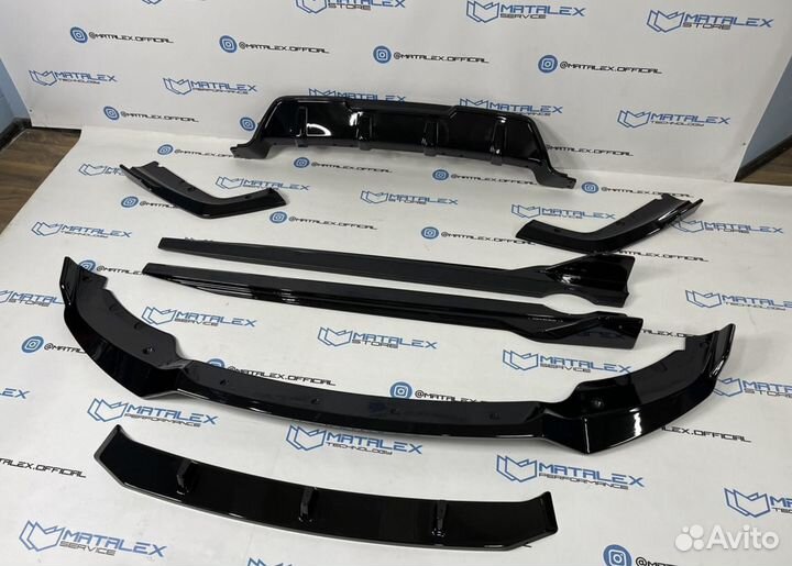 Перфоманс X6 G06 / губа, лезвия, элероны, диф