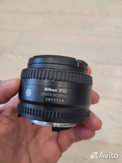 Nikon 50mm f/1.8D AF