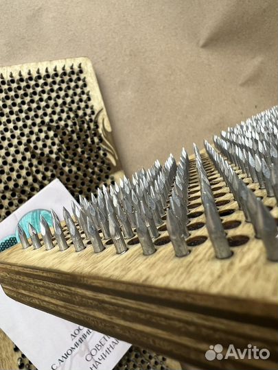 Садху доска с нержавеющими гвоздями легкая