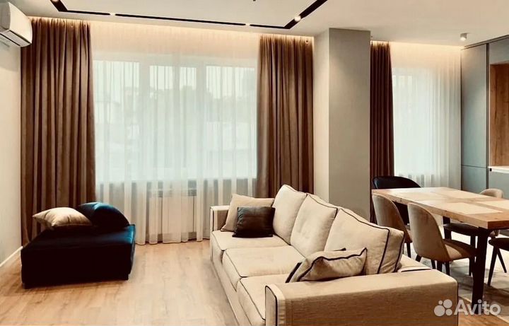 Штора из вуали молочного цвета 600х270