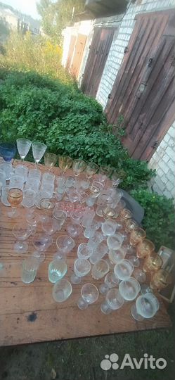 Стаканы рюмки и бокалы СССР