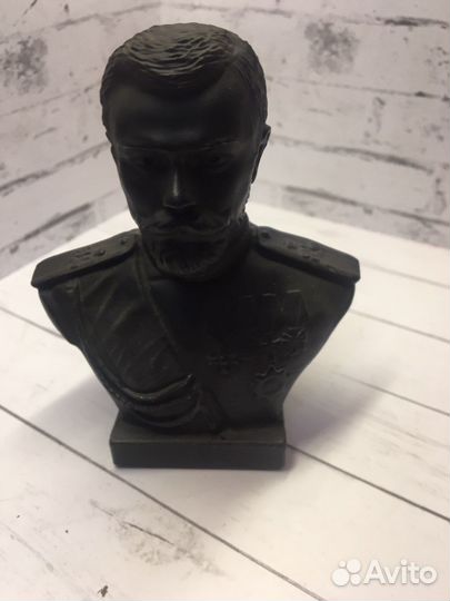 Бюст Николай 2 чугун