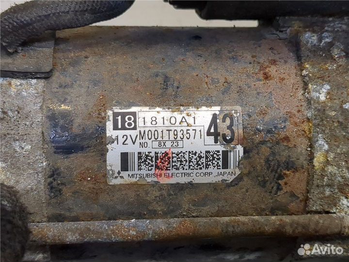 Стартер Mitsubishi Lancer 10, 2009