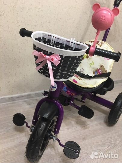 Трехколесный велосипед не эксплуатировался