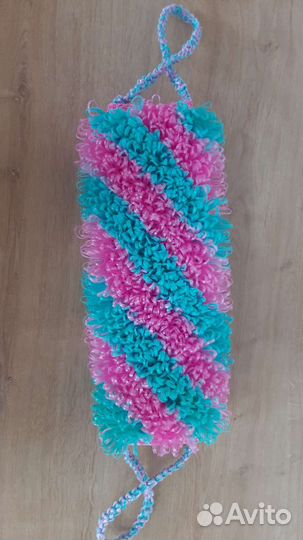 Мочалка ручной работы