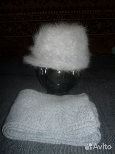 Шапка ангора женская