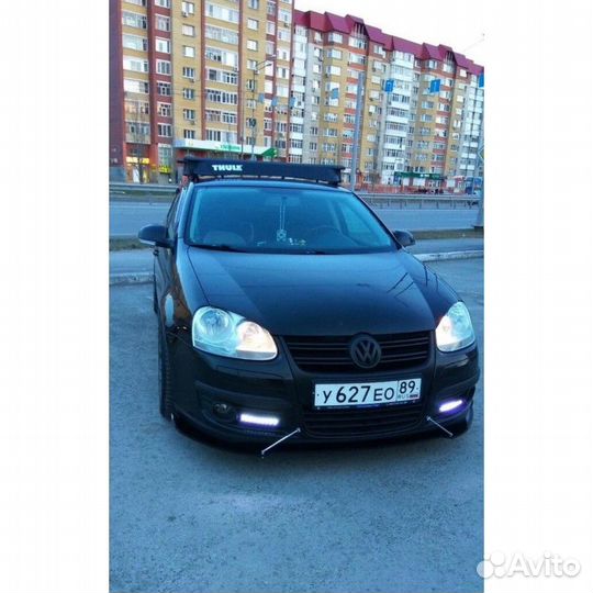 Сплиттер бампера Volkswagen Jetta 5 Golf 5