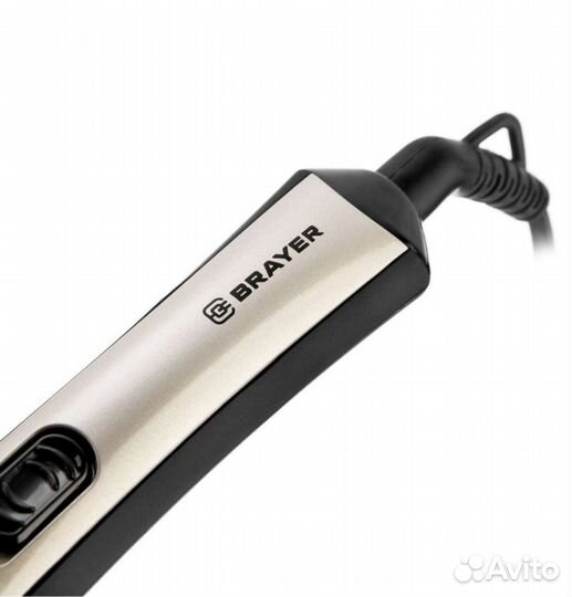 Электрощипцы для волос плойка brayer