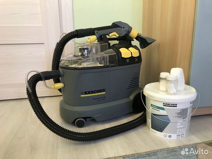 Аренда моющего пылесоса и пароочистителя Karcher