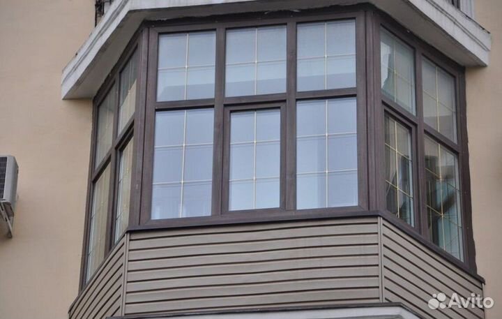Остекление балконов и лоджий под ключ I5629