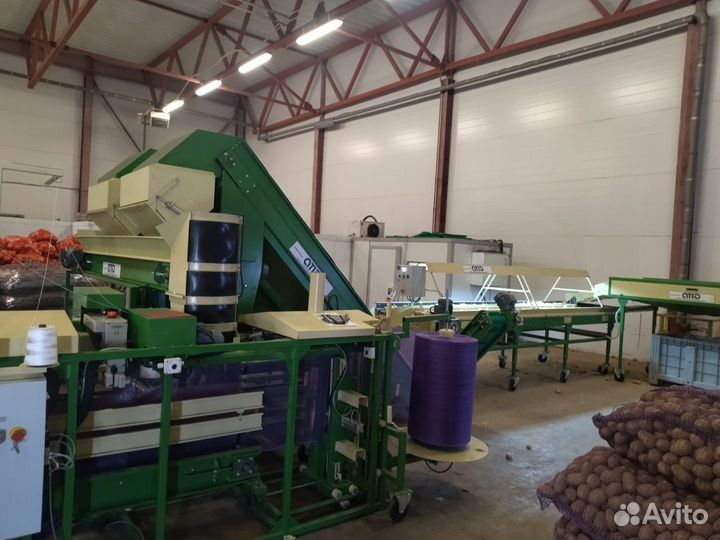 Оборудование для фасовки, упаковки овощей, редиски