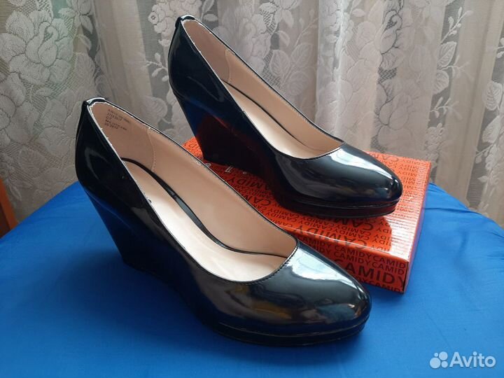 Туфли чёрные/белые