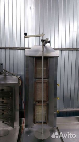 Гриль шаурма газовый