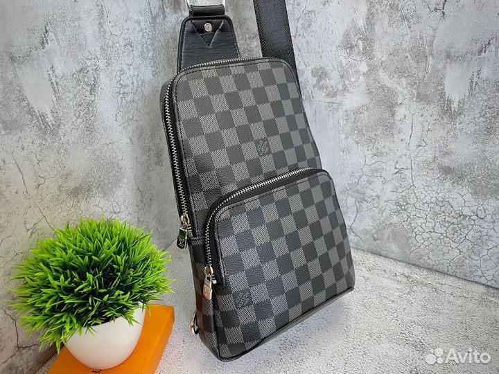 Мужская сумка через плечо LV Sling