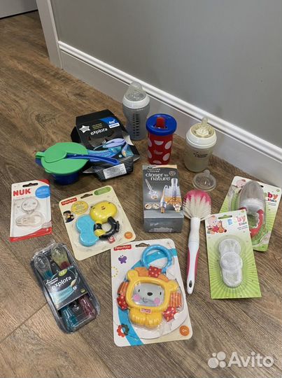 Посуда Tommee Tippee, Nuk, Fisher-Price, Baby line