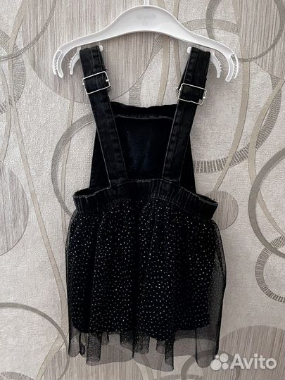 Джинсовый сарафан 92