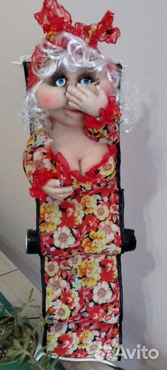 Кукла - органайзер, ручной работы