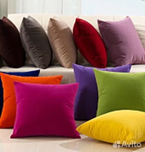 Итерьерная подушка любого цвета