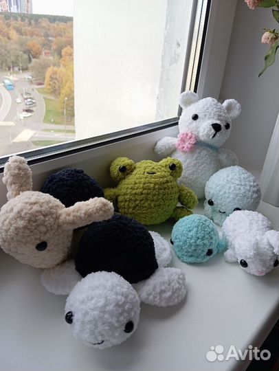 Вязанные игрушки ручной работы