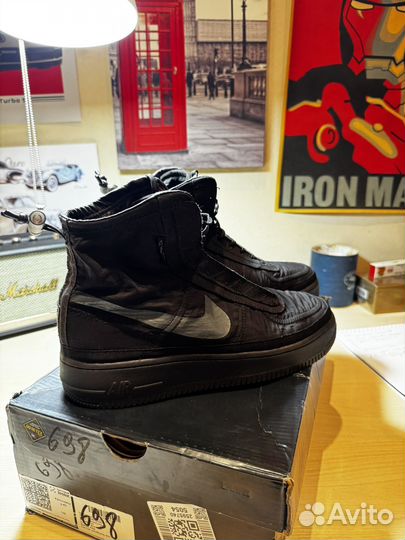 Кроссовки зимние nike air force 1