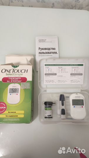 Глюкометр one touch select