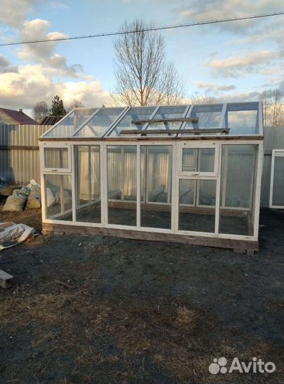 Рамы оконные для плодоносной теплицы
