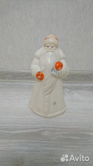 Дед мороз СССР, пластик, винтаж, елочная игрушка