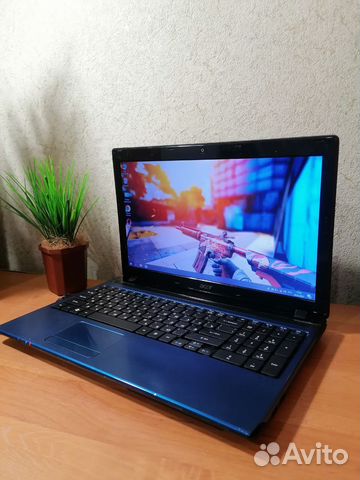 Ноутбук Acer A4/3GB/New SSD128gb/HD 6480g