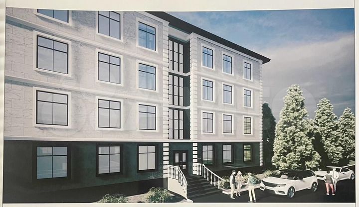 1-к. квартира, 54 м², 2/4 эт.